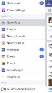 تحميل تطبيق فيسبوك بلس Facebook++ احدث نسخة للايفون 1