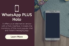 تحميل تطبيق واتساب بلس هوولو WhatsApp PLUS Holo APK v3.17 (آخر اصدار رسمي) 1